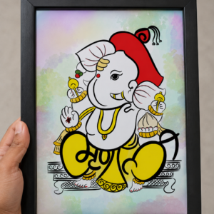 Mrunali Name - Akshar Ganesha Art