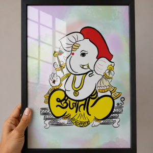Sujata Name - Akshar Ganesha Art