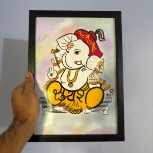 Suyash Name - Akshar Ganesha Art