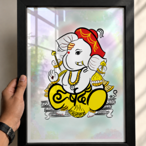 Harshada Name - Akshar Ganesha Art