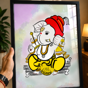 Daitya Name - Akshar Ganesha Art